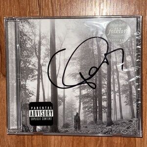 Taylor Swift Folklore CD with Signature *BRAND NEW MINT CONDITION & SEALED*
